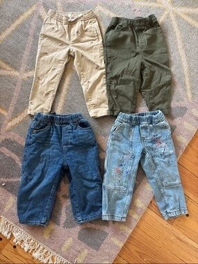 Gap & Janie & jack boys pants bundle